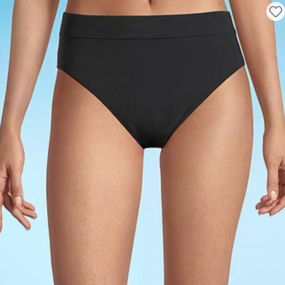 Mynah 2x NWT medium coverage black swim bikini bottom